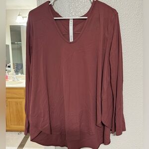 Lululemon Nulu Relaxed Fit Yoga top